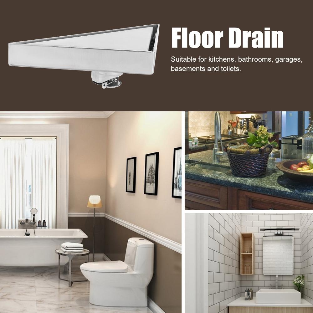 Concealed Floor Drain 304 Stainless Steel Bathroom Floor Drain Floor Strainer Home