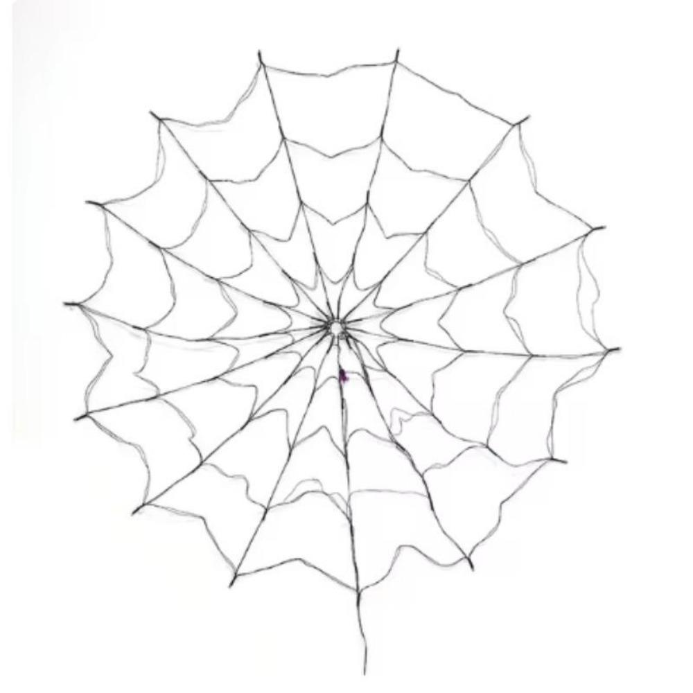 Halloween Glowing Spider Web Halloween Decoration Lights Spider Web Lights Halloween Decoration Outdoor Indoor Halloween Decor