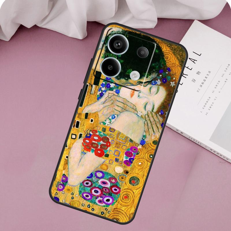 Starry Night Klimt Kiss Case For Xiaomi Redmi Note 14 13 12 11 10 9 15 Pro Plus Redmi 15C 14C 10C 12C 13C 15 Cover
