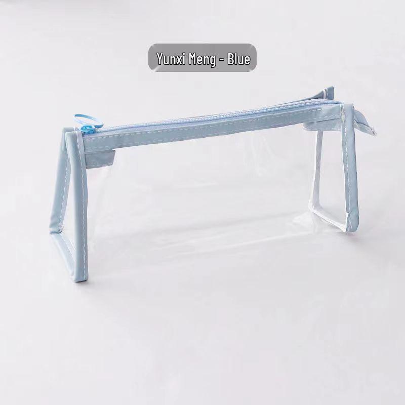 In-Stock Transparent Pencil Case - 2022 Popular Exam Edition for Students, Large Capacity for Middle and High School Use