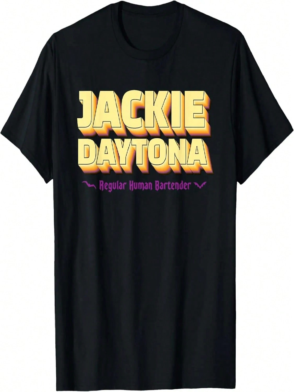 Jackie  Regular Human Bartender Retro Design T-Shirt S разноцветный