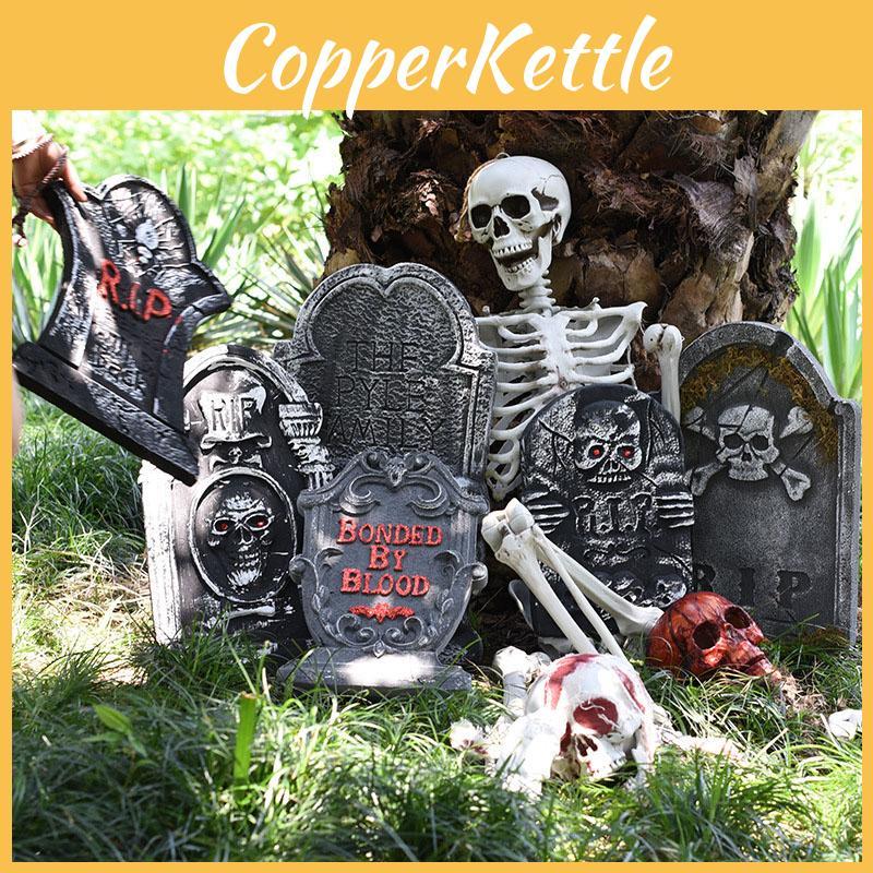 Lightweight And Durable Foam Tombstone For Halloween Party Graveyard Decoration