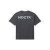 Nike Nocta Collaboration Logo Crewneck Casual Short-Sleeve T-Shirt Unisex Gray