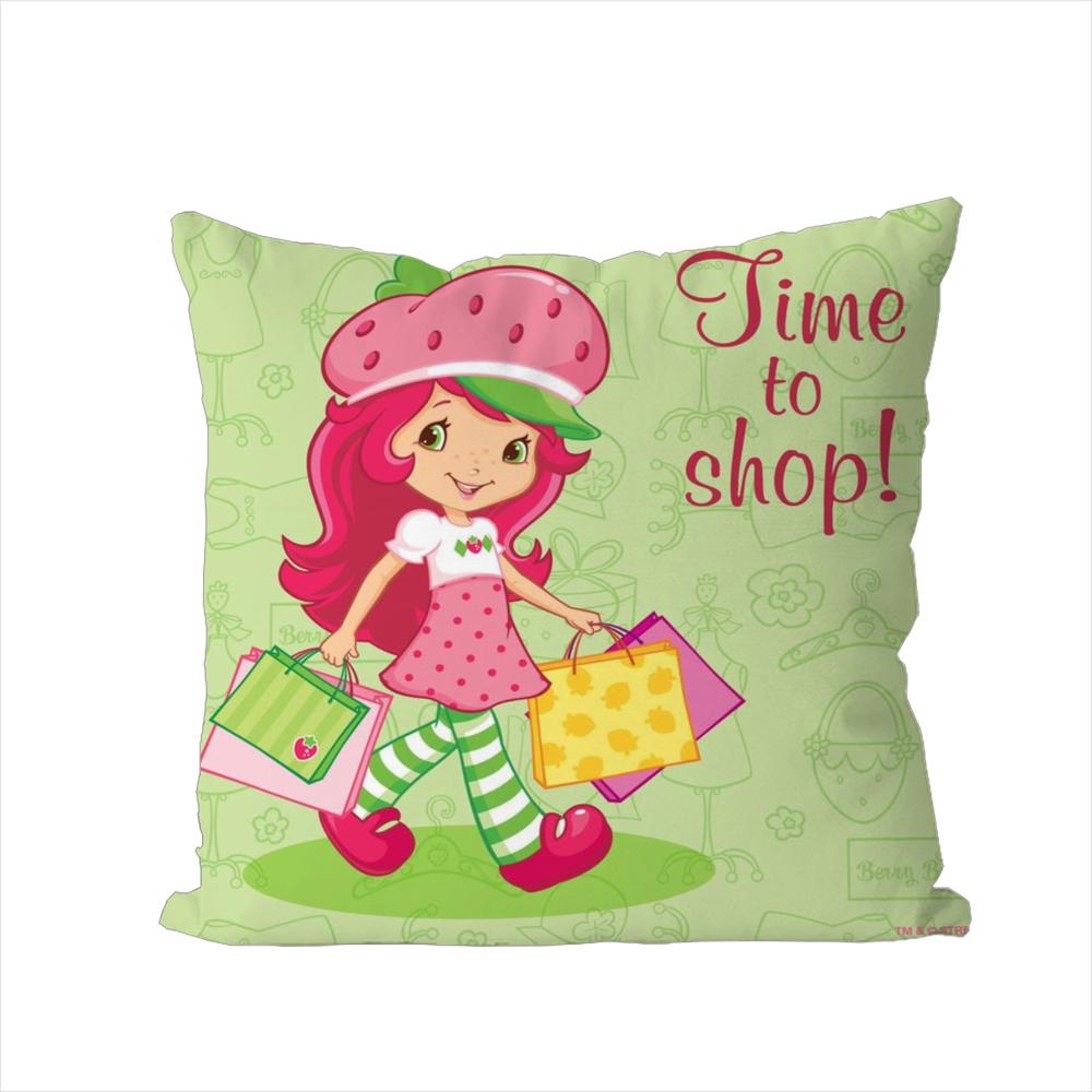 SStrawberry Shortcakes Pillow Case For Car Sofa Decorative Home Doublesided Print Plush Square Throw Pillow Cushion Cover