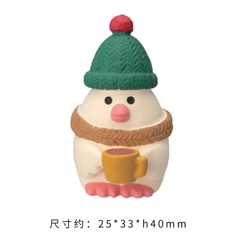 

2025 Christmas Resin Ornaments Cat Collectible Christmas Miniature Figurines Christmas Tree Ornament for Cat Lover Gifts Craft S