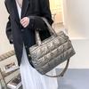 Luxury Space Pad Cotton Handbag Large Capacity Shoulder Bag Waterproof Nylon Bag Travel Down Crossbody Bag