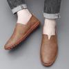 Fashion Outdoor Casual Shoes Handmade Moccasins Leather Loafers Men Driving Shoes Size 39-48 Summer Sandals for Man Zapatos Para Hombre