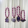 Magnetic Skull and Bat Halloween Wooden Curtain Tiebacks