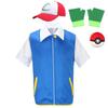Menino e menina cosplay mascotes cosplay Pok é mon Ash Halloween cosplay novos figurinos legais novos