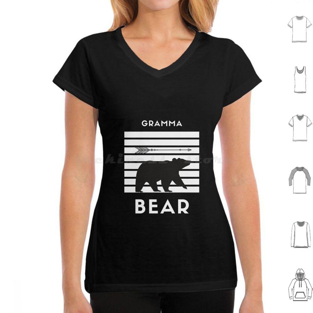 Womens Bear T Shirt Cute Funny Best Grand Mother Of Boys Girls Cool Mothers Day Tee T Shirt Cotton Men Women DIY Print Crazy