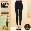 Korean Women's Black Pressure Slimming Tights - Base Layer Pantyhose Stockings for Spring and Autumn