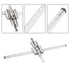 30?300mm Adjustable Silver Circle Hole Saw Drill Bit Set DIY Woodworking Tool