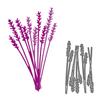 Carbon Steel DIY A Bouquet of Lavender Cutting Dies Embossing Stencils Template for Decorative Paper Card Photo Album