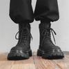 Autumn and Winter 2024 New Martin Boots Men's British Style High-top Thick-soled Heightening Tooling Locomotive Men's Boots 2868-J