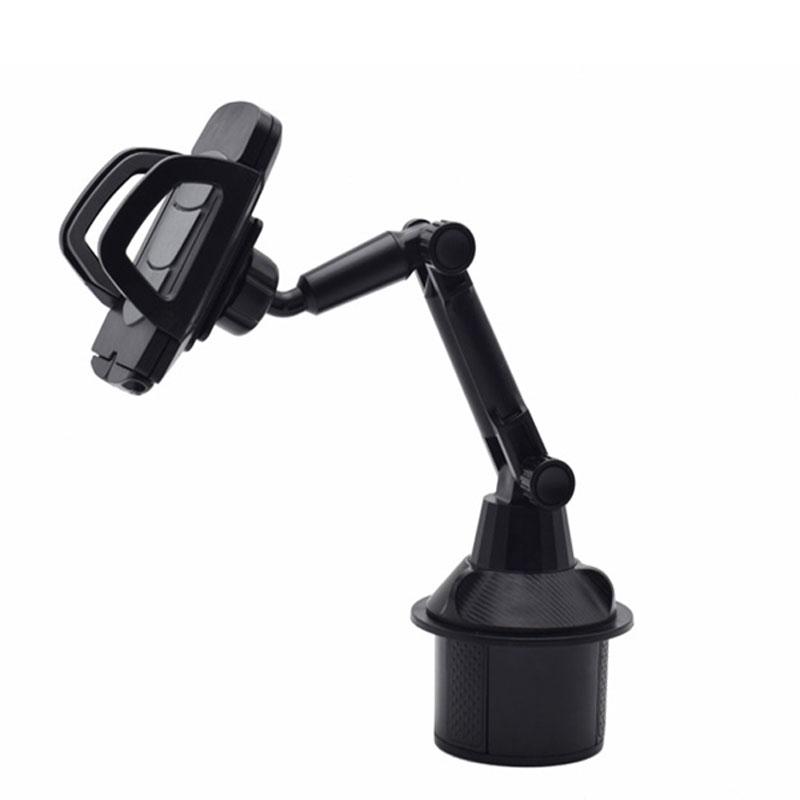 Car Phone Holder Water Cup Holder Mount Car Interior Accessories Anti-slip Adjustable Long Tube Cell Navigation Suppor