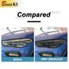 Una coppia 2 pezzi Pellicola Protettiva per Fari Auto Pellicola Auto Nero Affumicato Trasparente TPU Adesivo di Riparazione Per BMW X6 G06 M -