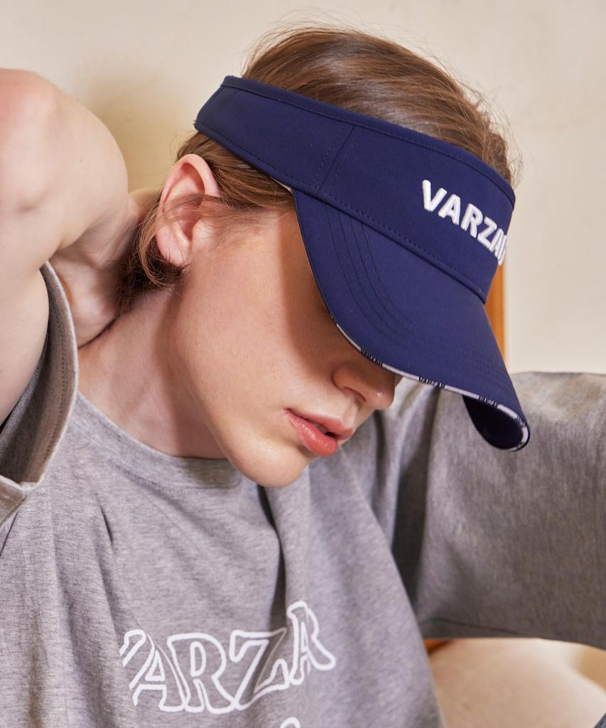 Bajal Sandwich Visor Sun Cap Navy