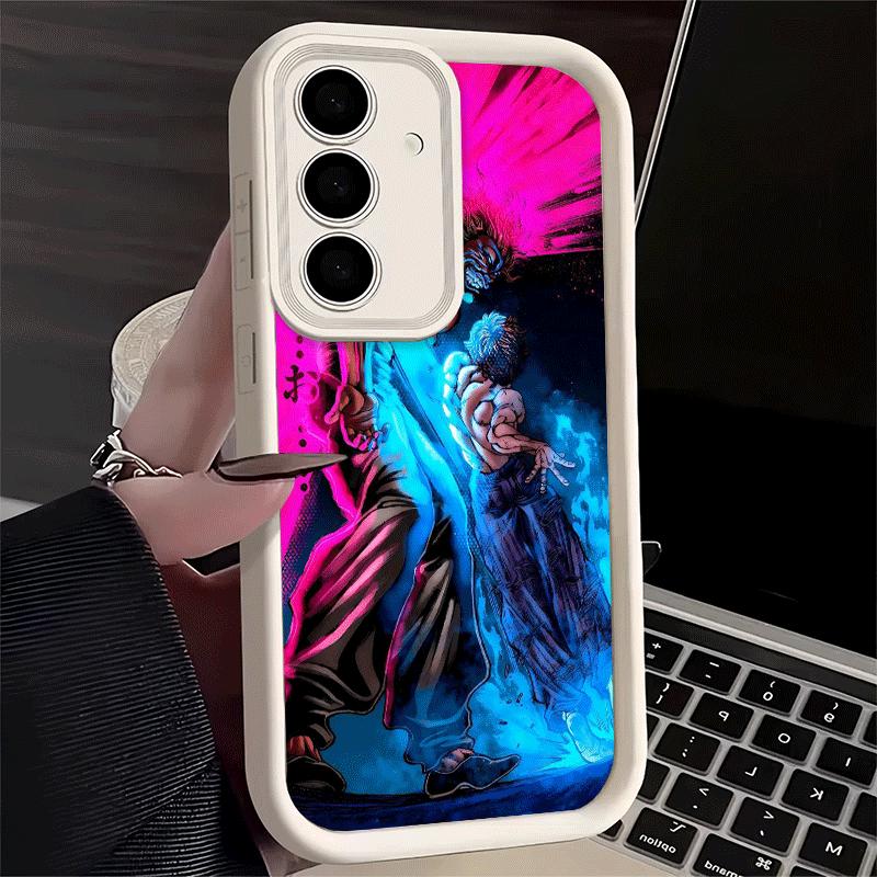 Phone Case for Samsung Galaxy A17 A16 A15 A14 A13 Baki the Grappler Anime A56 A36 A26 A55 A35 A25 A54 A34 A24 A53 A33 A23 A07 A0