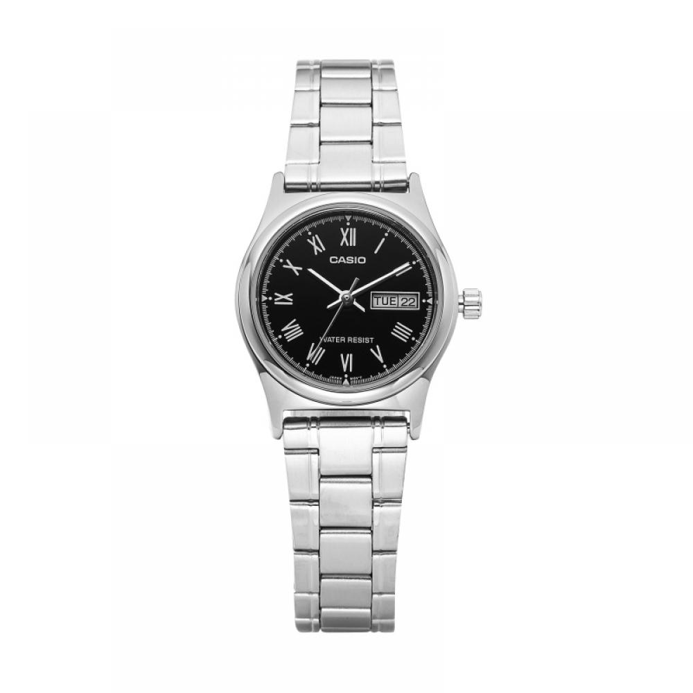 Casio Ltp V006d 1budf  Ltp V006d 1b  Analog Sat Student Female Metal Watch