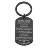 Wife Wedding Boyfriend Anniversary Lover Gifts Keychain Valentines Day Key Ring TO MY LOVE
