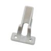 Closet Rod End Supports Opening Flange Rod Bracket for Closet Shelf Wardrobe Shower Curtain Accessories Poles Sockets