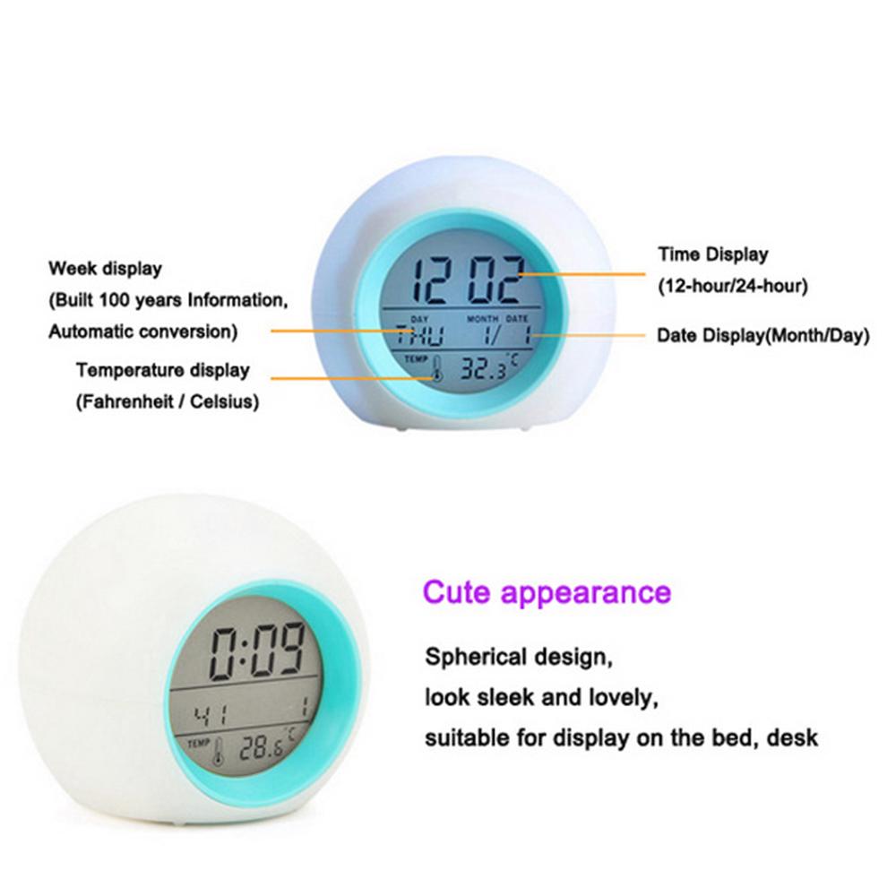 Wecker, Digitaluhr Kleine Digitaluhr, Kinderuhr, Schlafzimmer Wecker, Reiseuhr