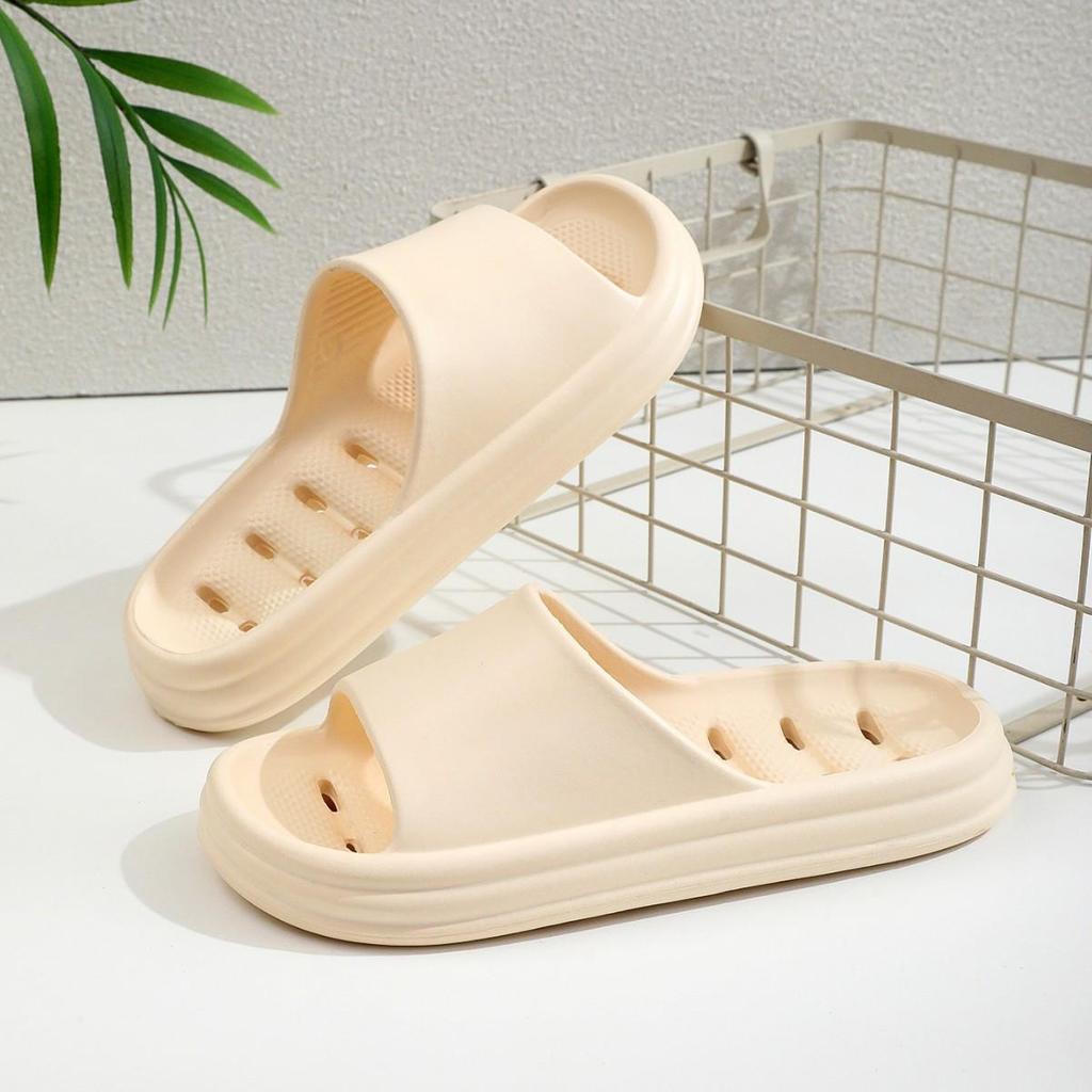 2026 Summer One-Strap Water-Draining Slippers for Indoor/Outdoor Use - Fashionable, Simple Design