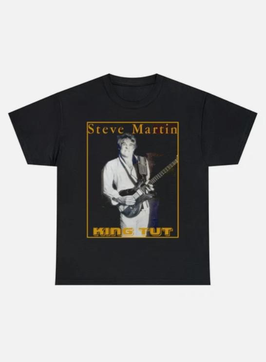 Steve Martin A Wild and Crazy Guy King Tut Men039s Short Sleeve T Shirt Unisex T-Shirt L