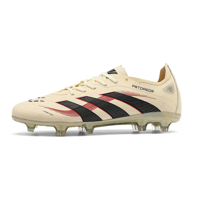 Neue nahtlose Fly-Woven Fußballschuhe Herren Low-Top Jugend Spikes Trainingssport Fußballschuhe