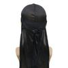 Unisex Adult Long Tail Satin Doo Rag Durag Bandanas Cap Pirate Hat Turban Men Hip Hop Headband Biker Headwrap Women Headwear