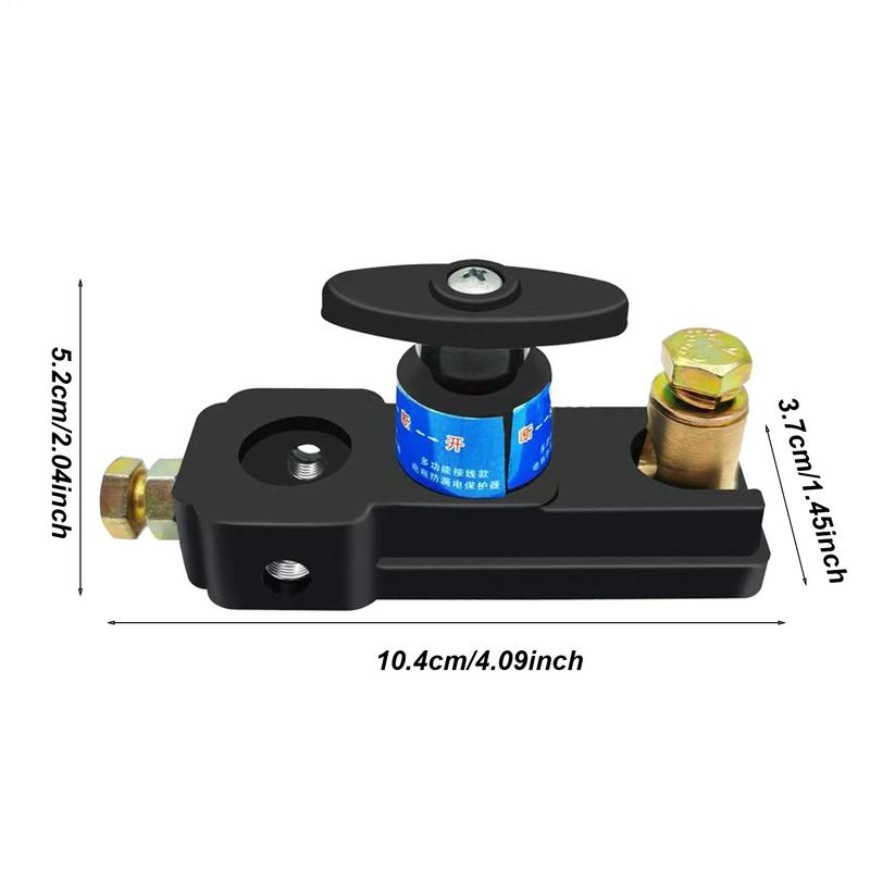 Battery Cut Off Isolator For Car Car Auto Battery Button Isolator Anti-Leakage Knob Design Copper Heavy Duty Battery Disconnect