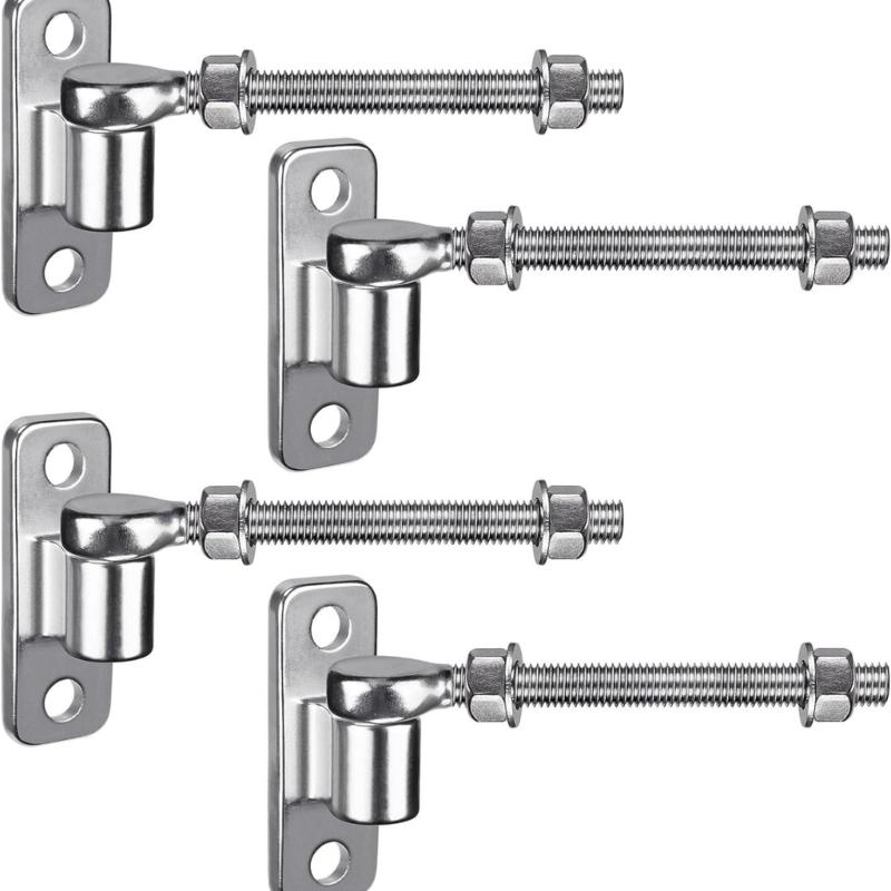 Adjustable Bolts Hinges Strong & Stable Door Hinges Set Robusts for Various Door X3UC