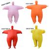 Cosplay Halloween Party Costume Fat Ninja Sumo Costume With Inflatable White Salmon Image
