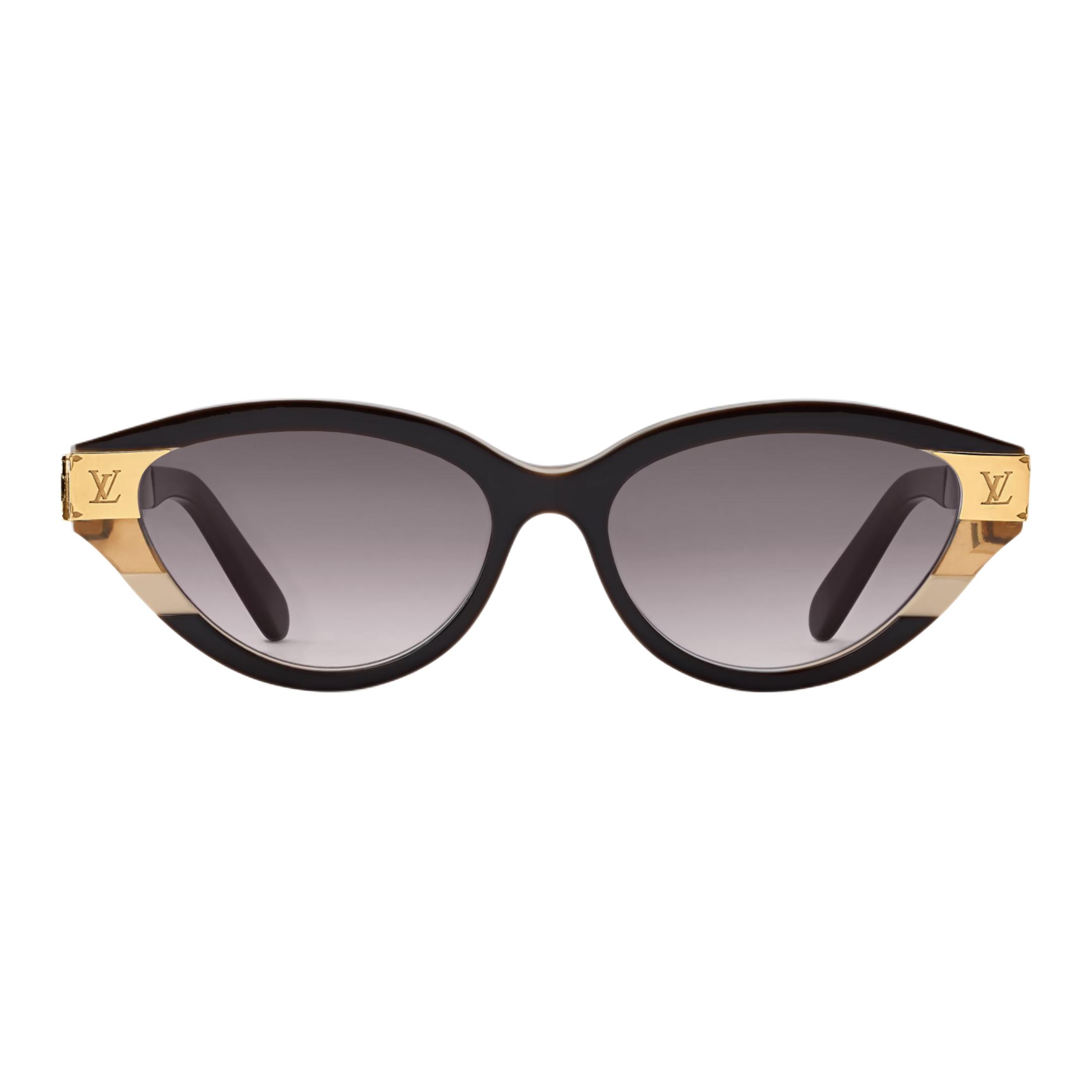 

Louis Vuitton Petit Soupçon Cat Eye Sunglasses Women sunglasses Gold Black Z3181U F,Gold/Black