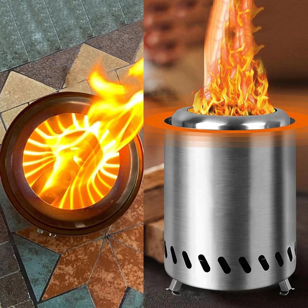 Mini Tabletop Firepit Indoor Outdoor Table Top Firepit Portable Mini Stove Wood Burning Or Pellet Fueled Portable Bonfire