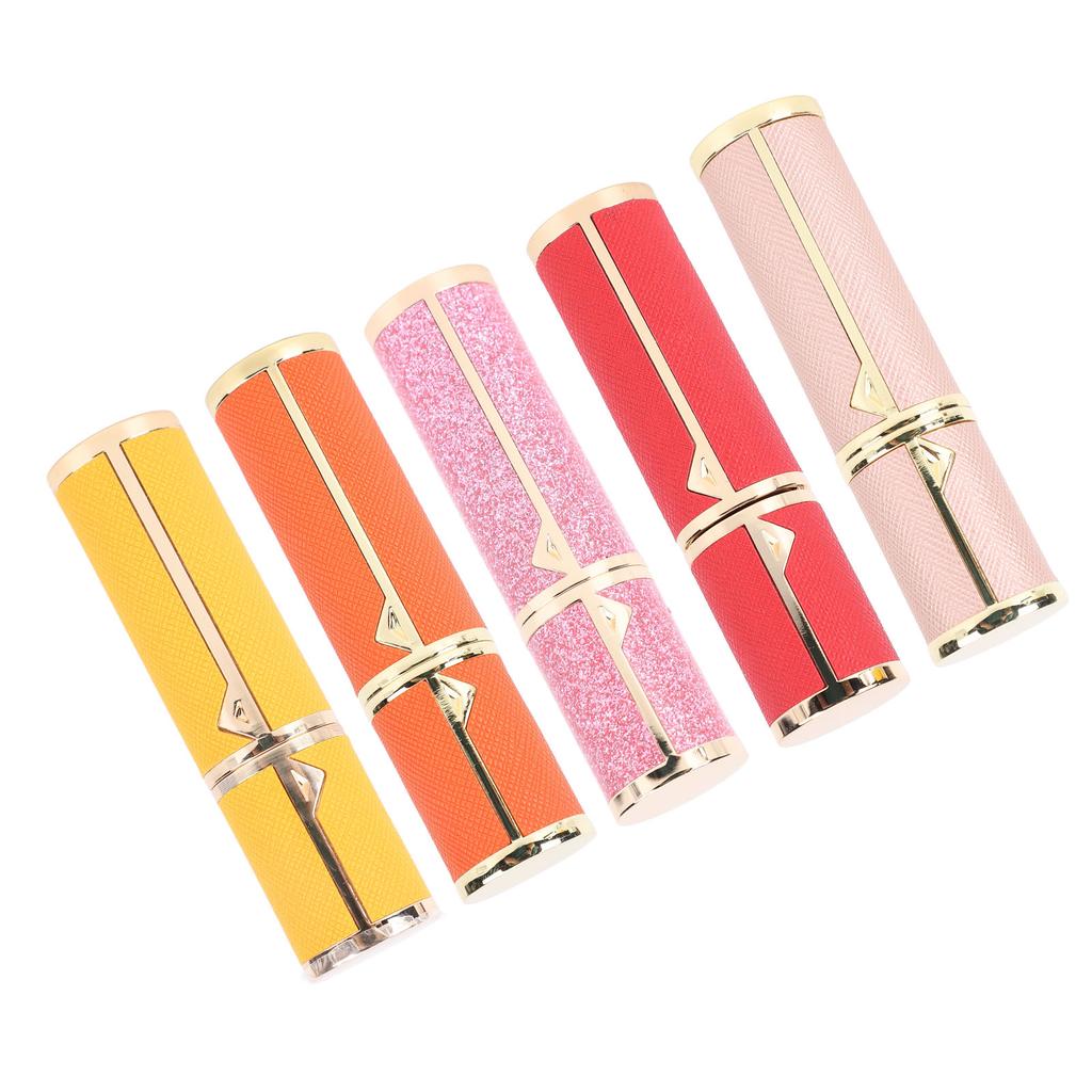 5ml Perfume Atomizer PU Leather Perfume Refillable Bottle Miniature Portable Spray Bottle for Travel