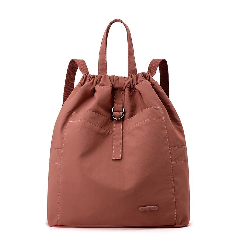 New Fashionable and Versatile Women's Casual Large-capacity Light Commuting Nylon Backpack Women