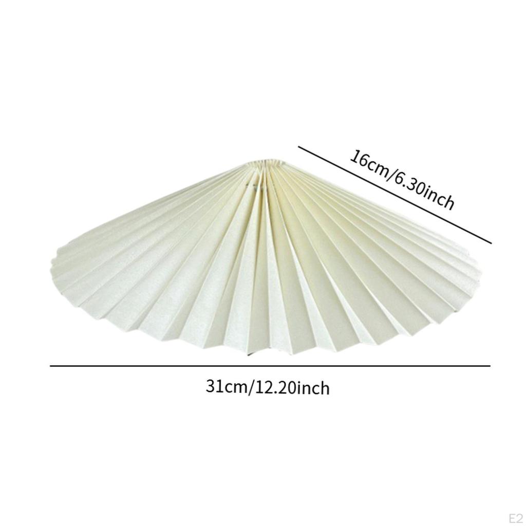Pleated Lamp Shade Cover for Pendant Lights Fashion Light Lampshade Restaurant
