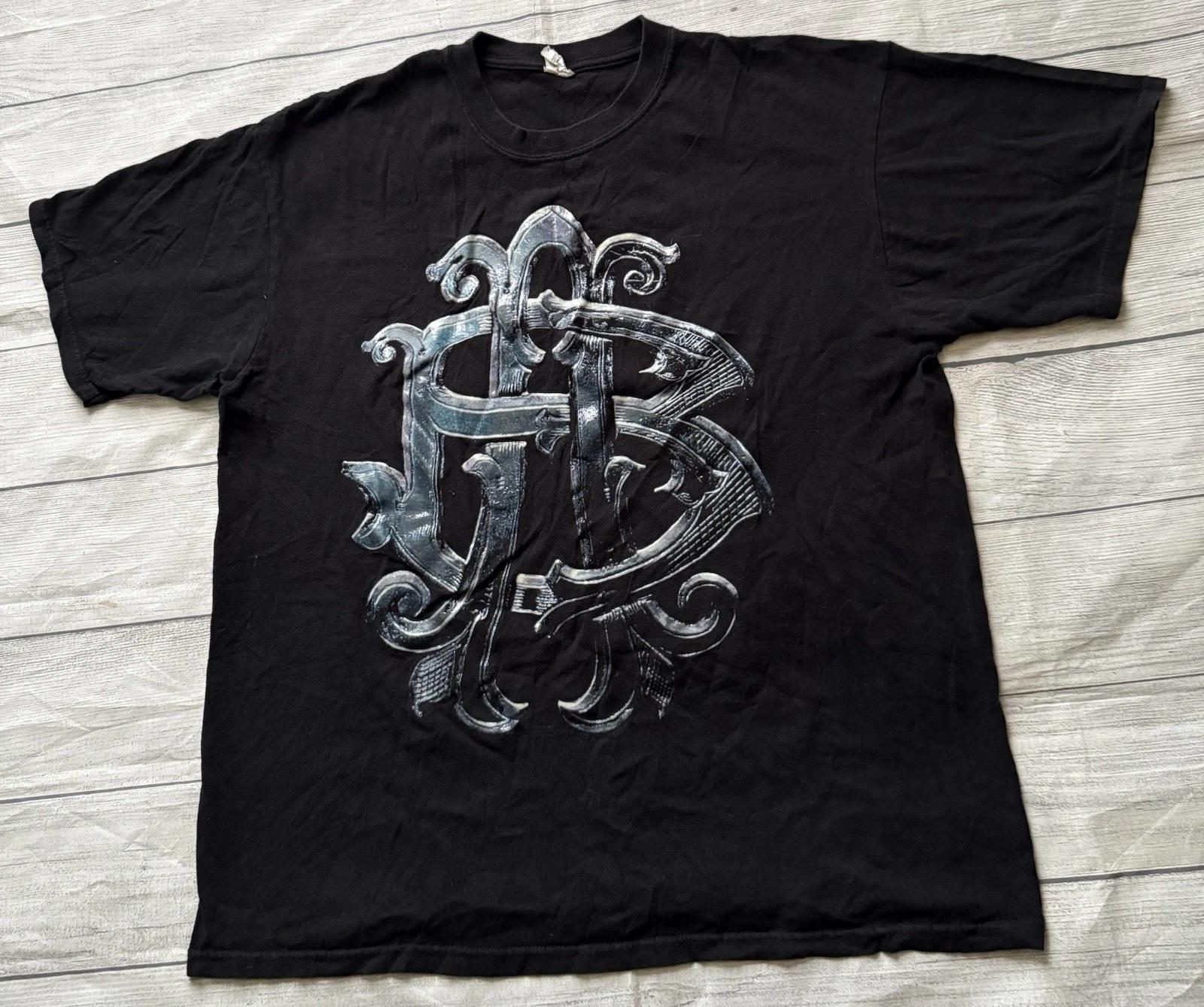 

Nickelback Dark Horse 2009 Tour T Shirt Adult SZ XL Black Rock Band Two Sided 4XL
