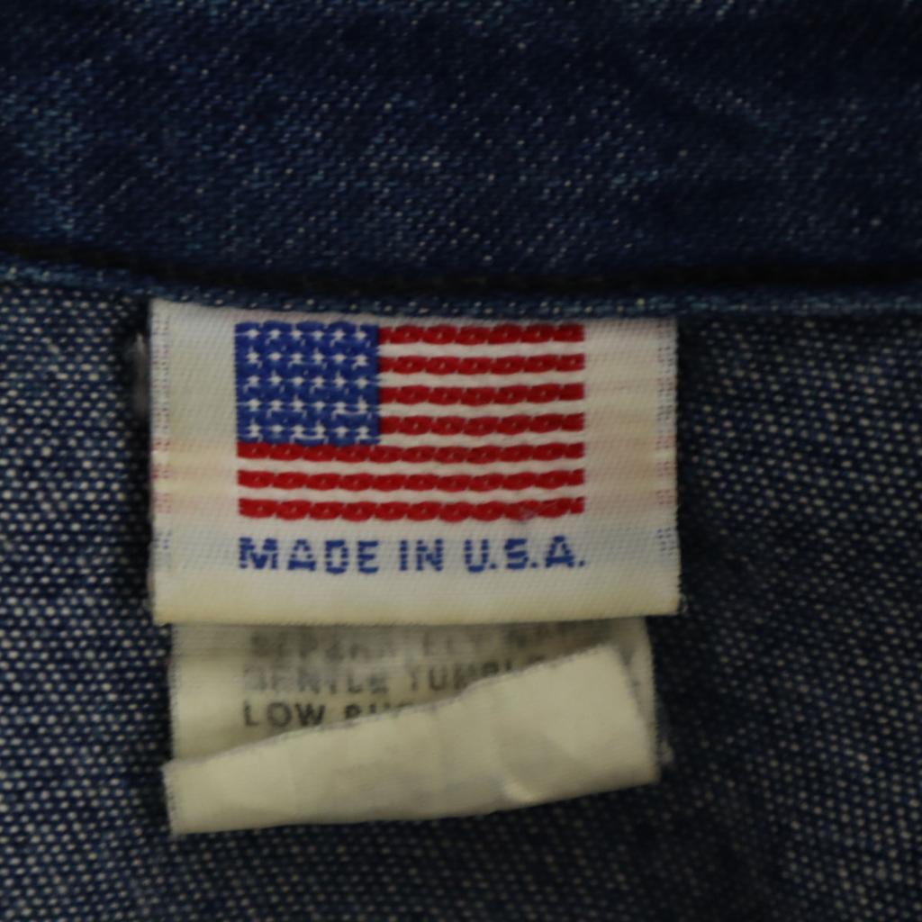 Pointer 90s Made In USA Old Coverall M Indigo Blue Men's Used