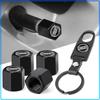 Fashion Car Tire Valve Caps with Car Badge Keyring Keychain For 240 C70 S40 S50 S60 S70 S80 S90 V40 V50 V60 V90 XC40 XC60 XC90 Vnl Truck