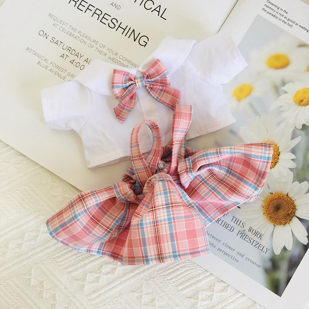 Medium 30cm Handmade Doll Clothes for Jointed Bear - S Size Belle Lulu Outfit Gift for Girls