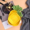 Creative Fruit Plate Pineapple Ceramic Dessert Plate Dish Set Household Lovely Personalized Dinner Plate Salad Dessert Plate