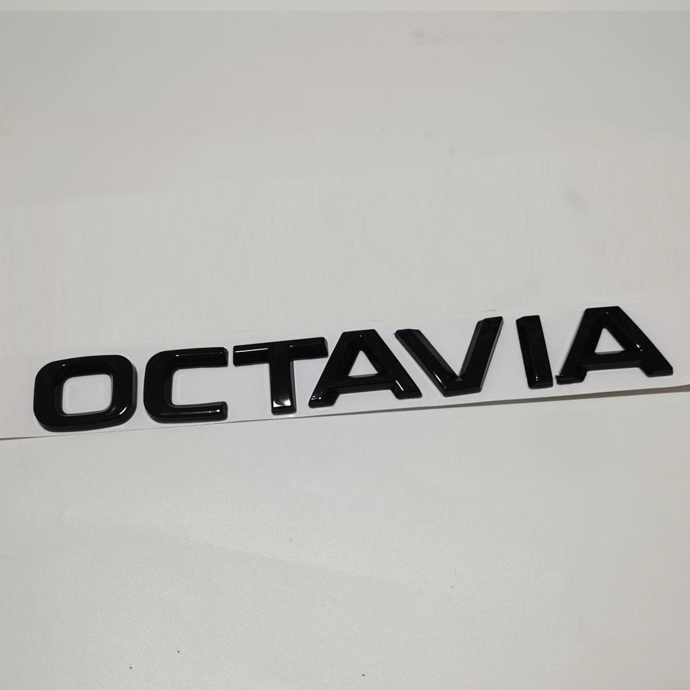 ZDVK6 KODIAQ For Skoda Sticker 1pcs KODIAQ Emblem Sticker Black Rear Trunk Badge For Skoda KODIAQ 4X4 Car Styling Skoda Sticker ABS