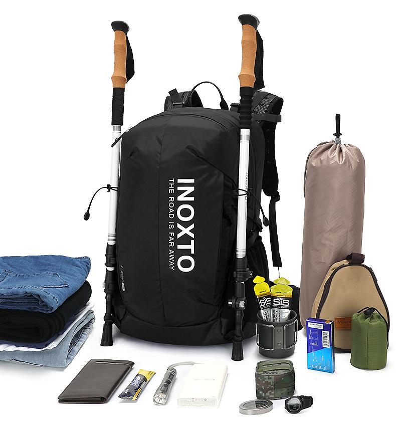 INOXTO Eagle 30L Outdoor Backpack – Large Capacity Hiking, Mountaineering & Camping Bag with Hydration Features