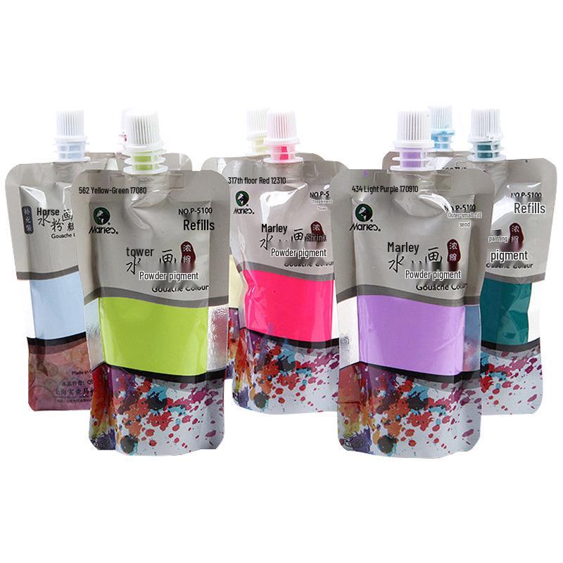 Mali Concentrated Gouache Paint Refill - Jelly Pigment for Art Exams