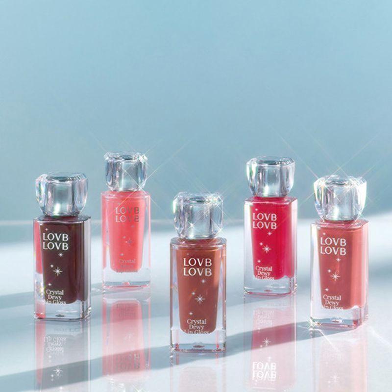 LOVB LOVB COSMETIC Lovely Crystal Dewy Lip Gloss 04 French Beige