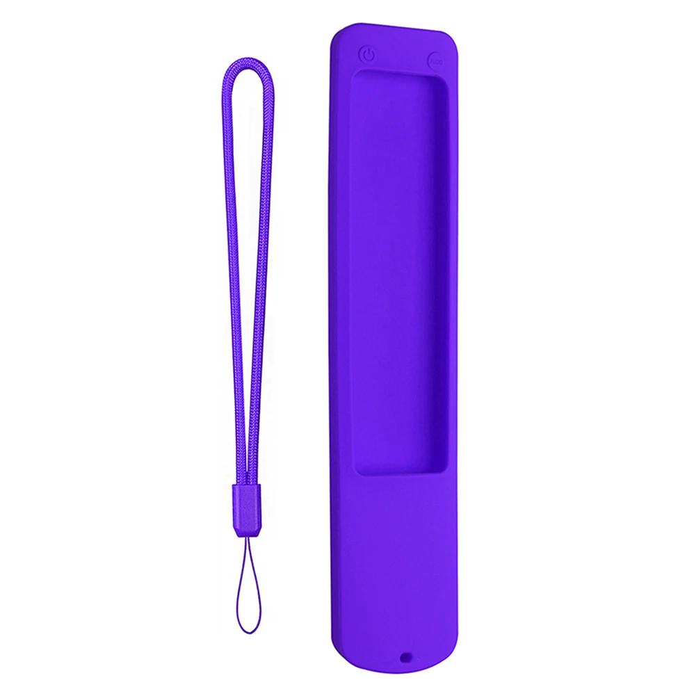 Silicone Remote Control Cover for Xiaomi XMRMML Anti Slip Anti Drop Protective Skin with Lanyard