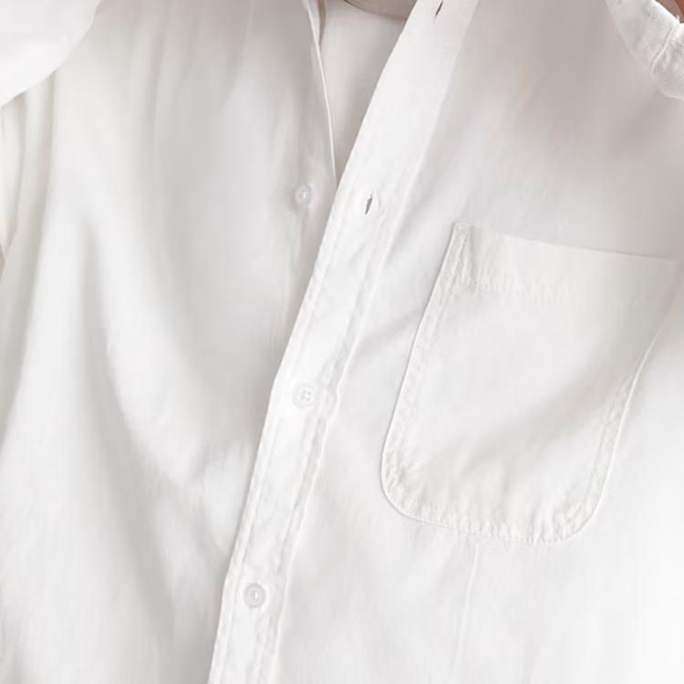 Vans Breathable Comfortable Button Long Sleeve Shirt Men shirts VN000TAEWHT