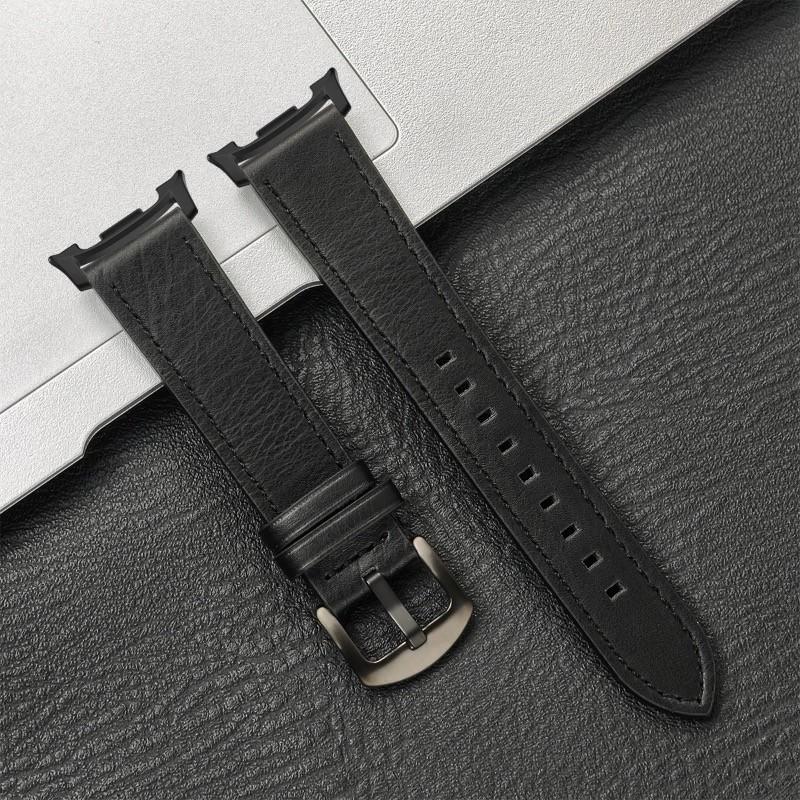 Leather Strap for Samsung Galaxy Watch 8 Ultra2 Quick Release Band for Samsung Galaxy 8 Classic